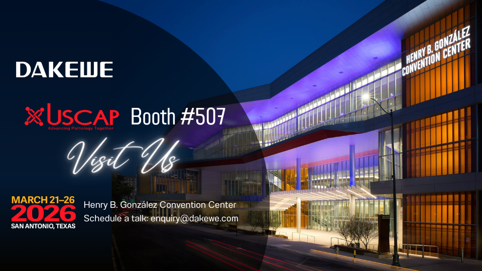 Exhibition invitation: Dakewe at USCAP 2026 (Booth #507)